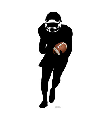 Lifesize Cardboard Cutout | Football Player Runningback | High