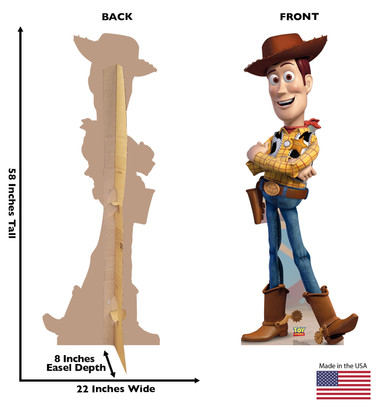 Toy Story | Woody Life-Size Cutout | Perfect Party Decoration