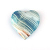 Dyed Blue Onyx Heart