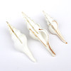 Sliced White Spindle Shell