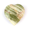 Natural Green Onyx Heart