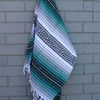 Turquoise & Gray Blanket