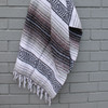 Gray Mexican Blanket