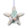 Jungle Starfish with Sea Glass Collage Ornament