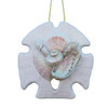 Hand-Crafted Sand Dollar Collage Ornament