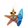 Surfer Starfish Christmas Ornament - Purple Bikini