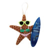 Surfer Girl Starfish Ornament