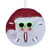 Green Sunglasses Sand Dollar Santa Claus