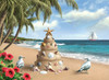 Sand Tree Christmas Card