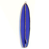 6" Blue Surfboard Stained Glass