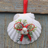 Irish Scallop Shell Ornament