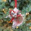 Pink Murex Shell Ornament on Christmas Tree