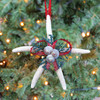 White Finger Starfish Evergreen Ornament
