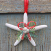 White Finger Starfish Evergreen Ornament