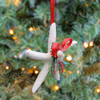 White Finger Starfish Evergreen Ornament