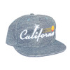 California Sunset Hat - Heather Blue