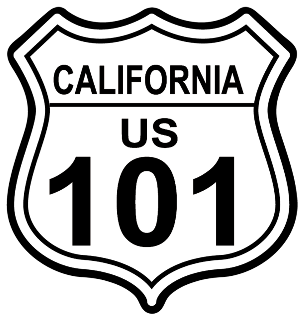 CA 101 Shield Sticker - 1 Dozen - California Seashell Company Retail