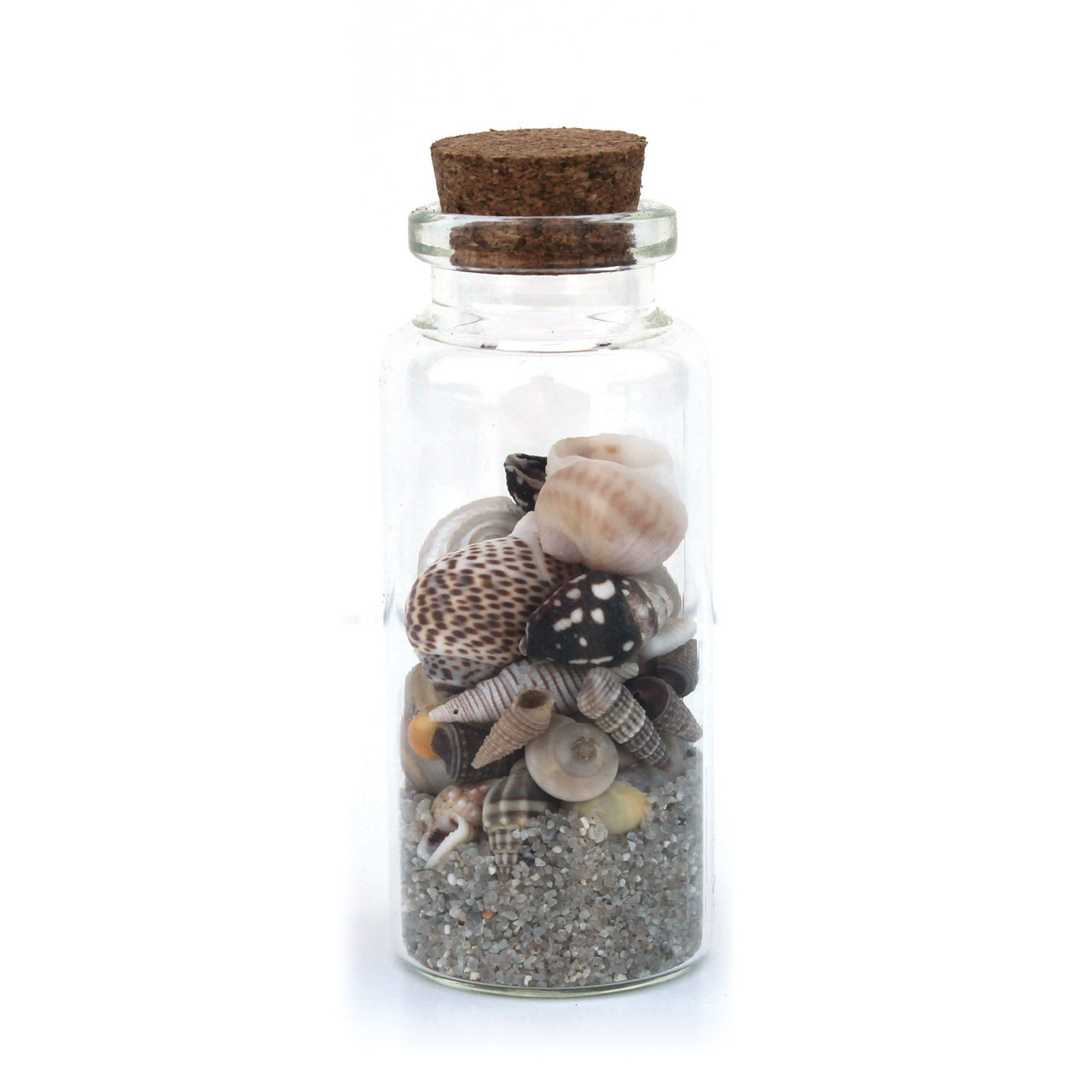 Natural Sand & Seashells Beach Bottles - Party Favors - Coastal Wedding ...