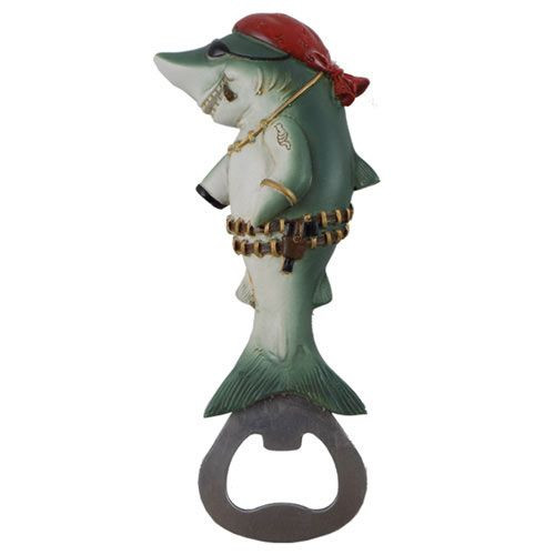 Shark Wine Bottle Holder Nautical Bar Decor California Seashell Co