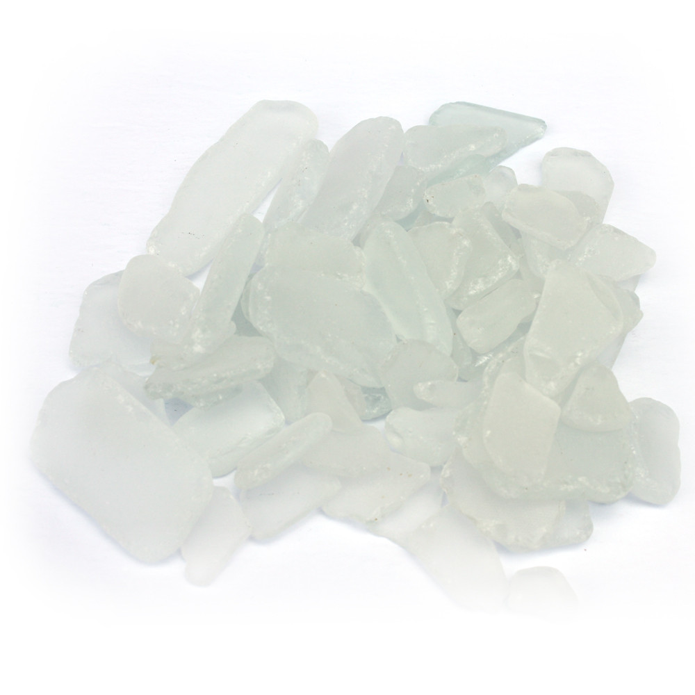 White Sea Glass - Imitation Seaglass - California Seashell Company