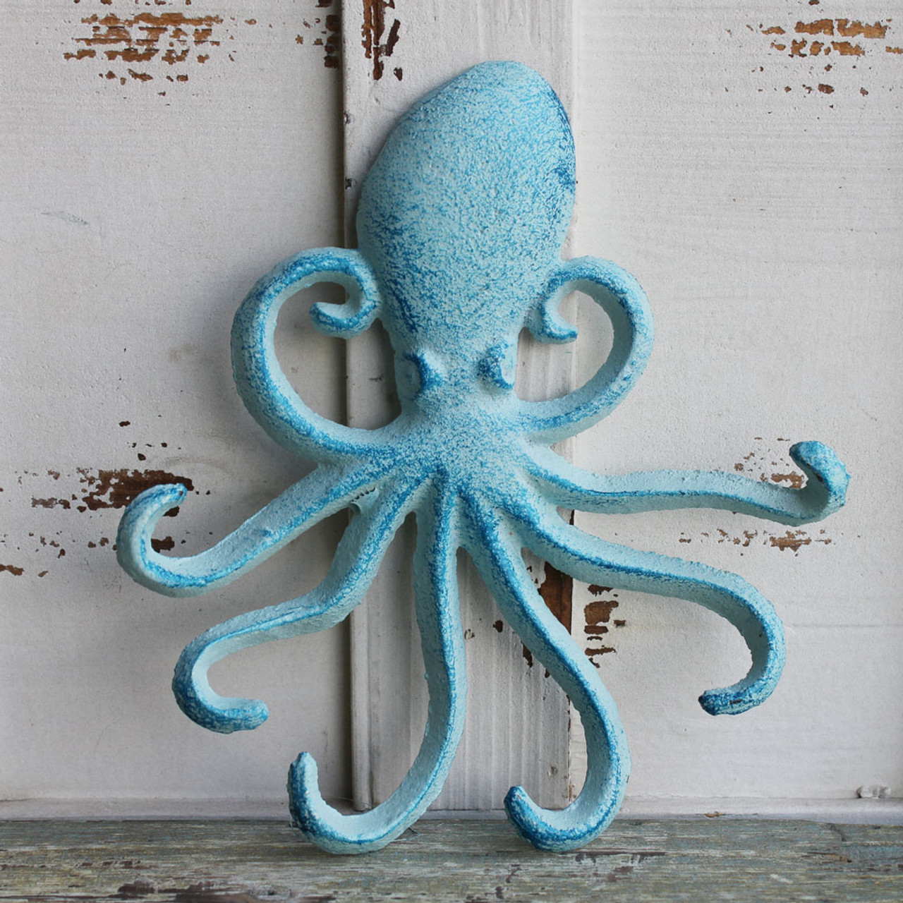  MDLUU Octopus Hook, Nautical Wall Hook, Antique Key Holder  Hook, Cast Iron Hook for Coat, Hand Towel, Bathrobe, Jacket : Home & Kitchen