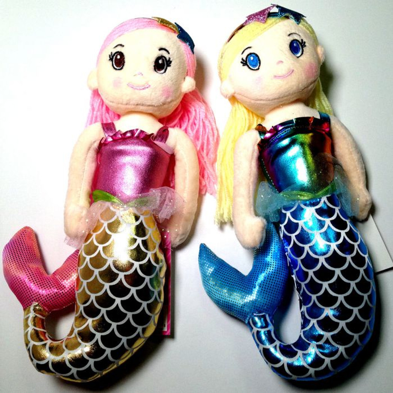 mermaid plush doll