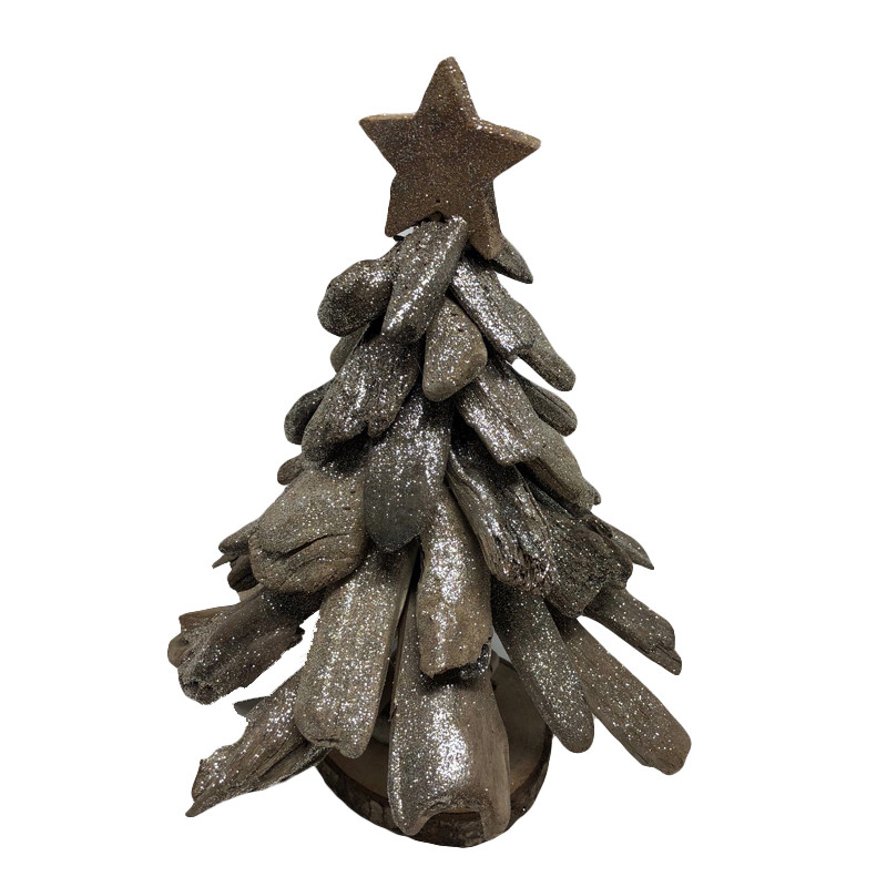 Driftwood Christmas Tree Coastal Holiday Decor California Seashell Co