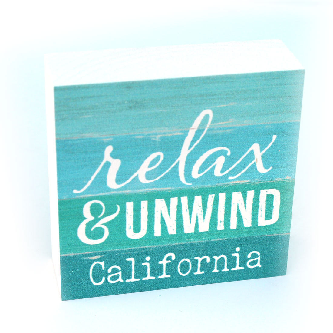 Unwind Sign Relax & Unwind Shape Sign - Made in the USA by P Graham Dunn ...