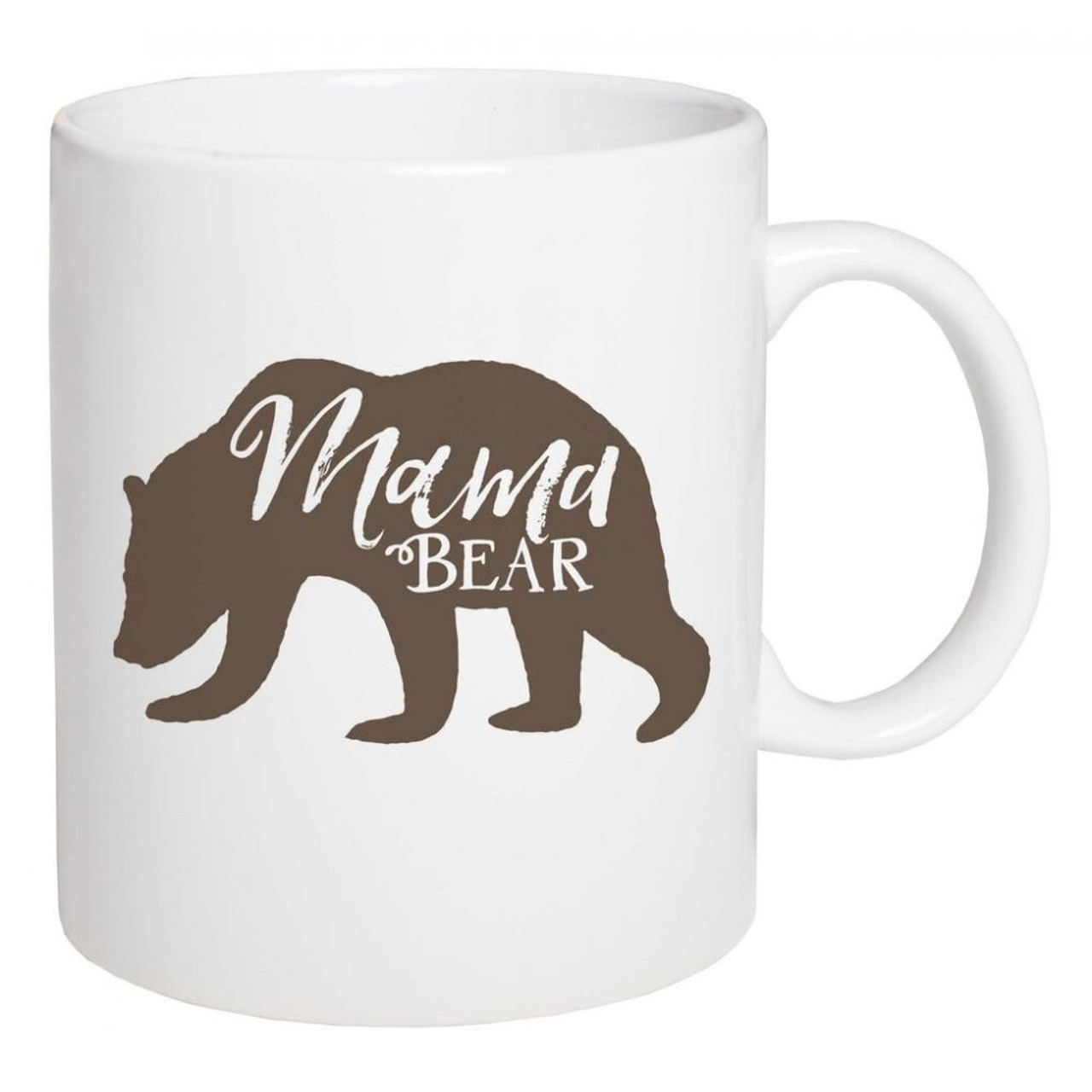 Mama Bear Coffee Mug - Coastal Kitchen Decor - California Seashell Co