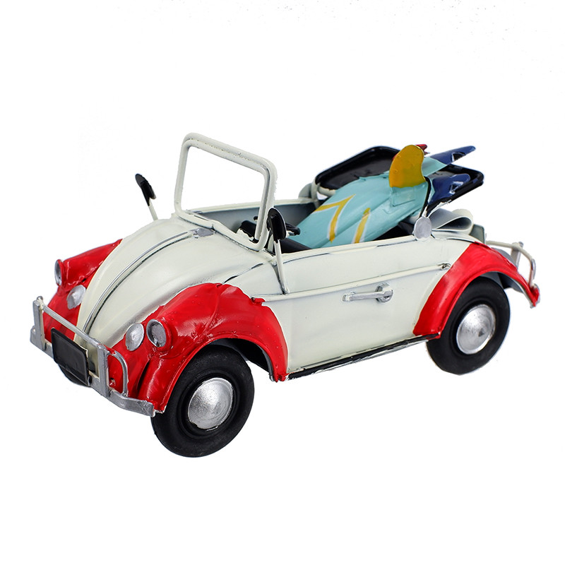 Metal Surfboard Beach Car - Surf & Beach Decor - California