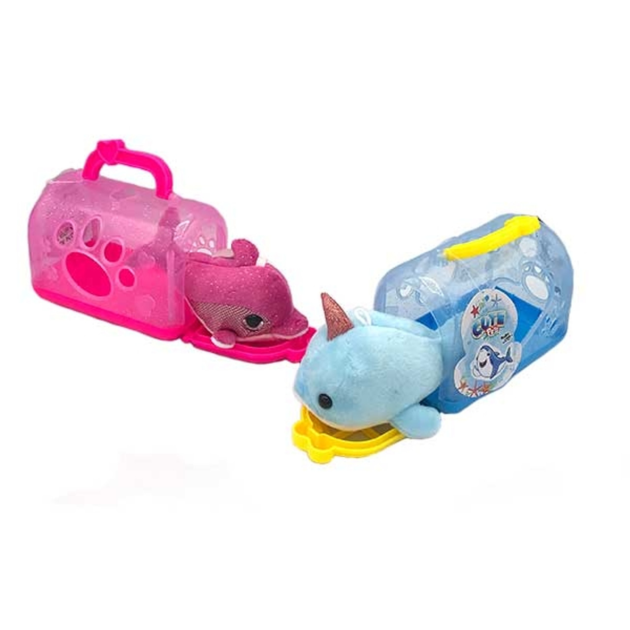 Toy animal shop carrier