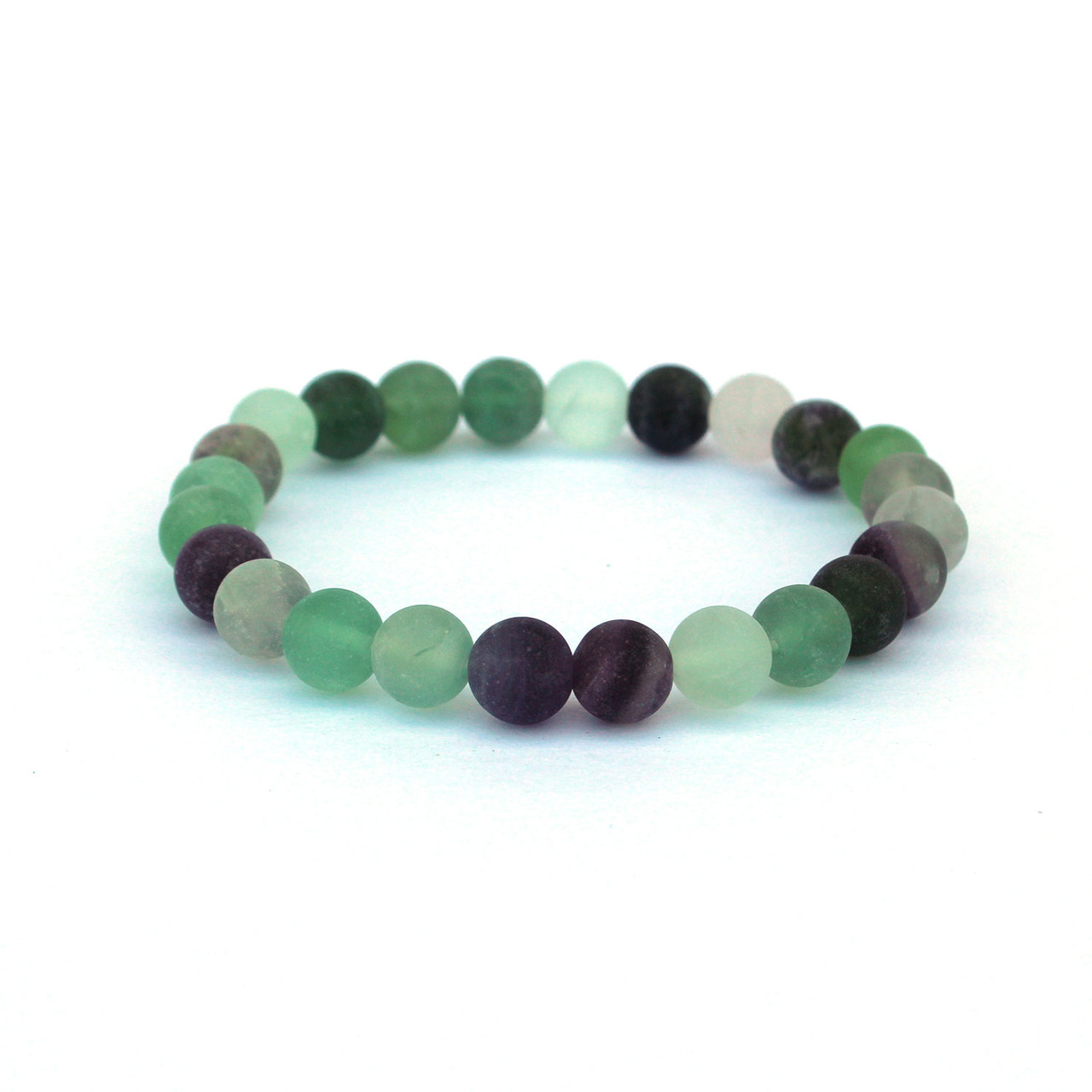 Bracelet fluorite 8mm