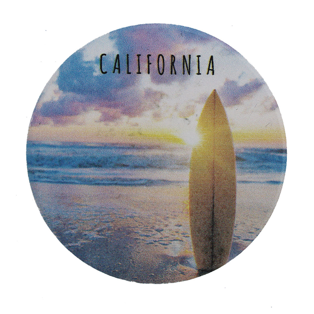 Beach Car Coasters with Magnet