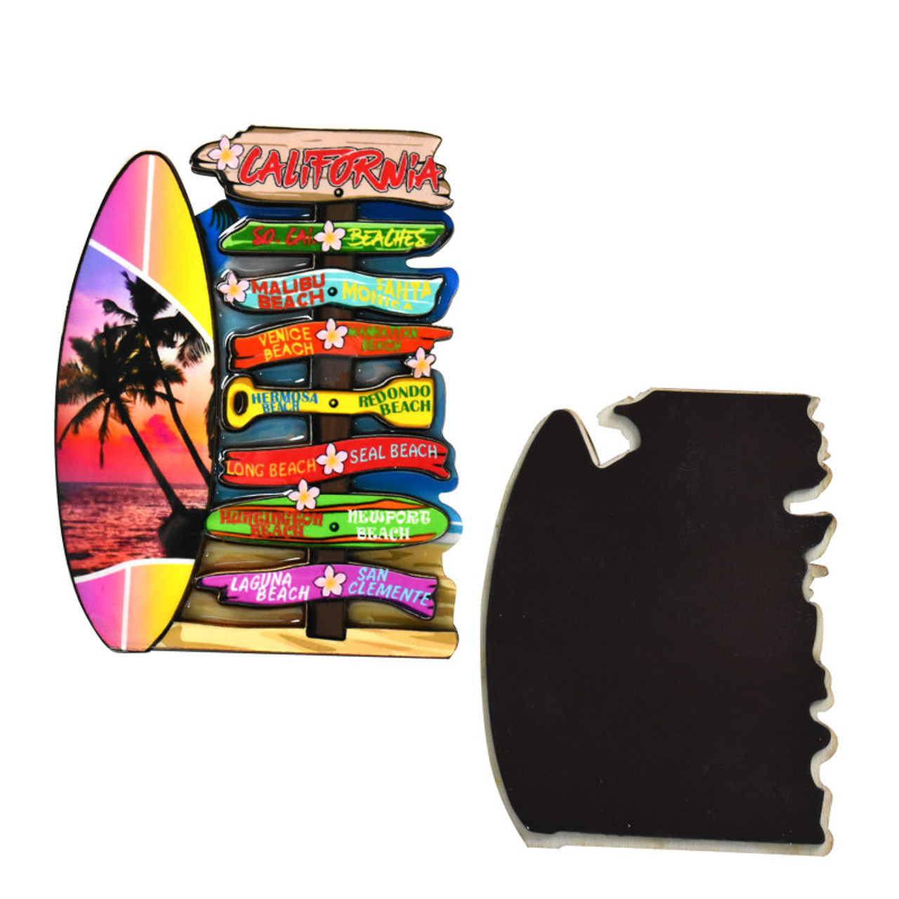 Tøj junk chef California Directional Sign Magnets - Beach Party Favors - California  Seashell Co