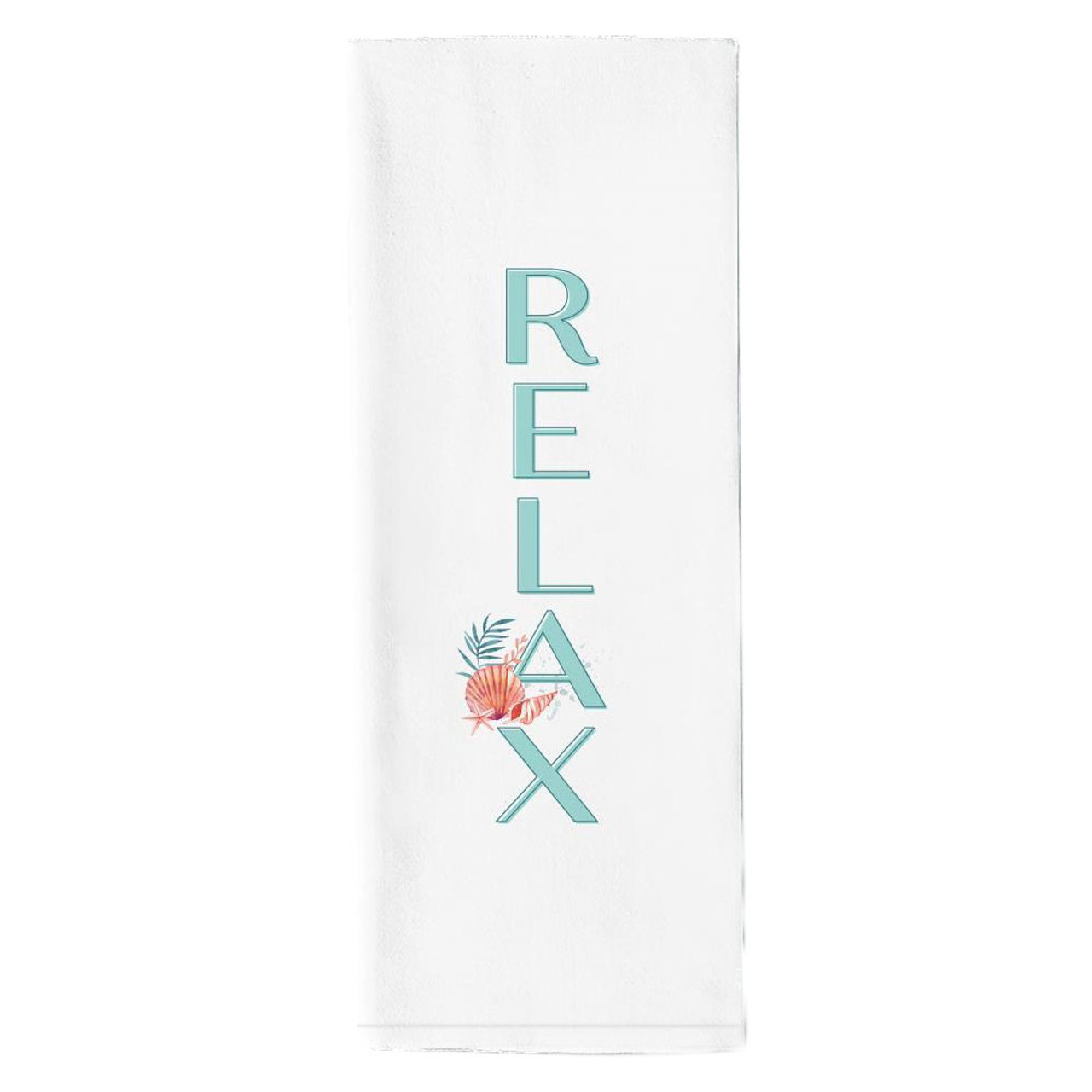 Relax at The Beach | Coastal Decor | Kitchen Towel | Solagohome