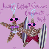 Valentine's Day Limited-Edition Surfer Starfish Ornaments