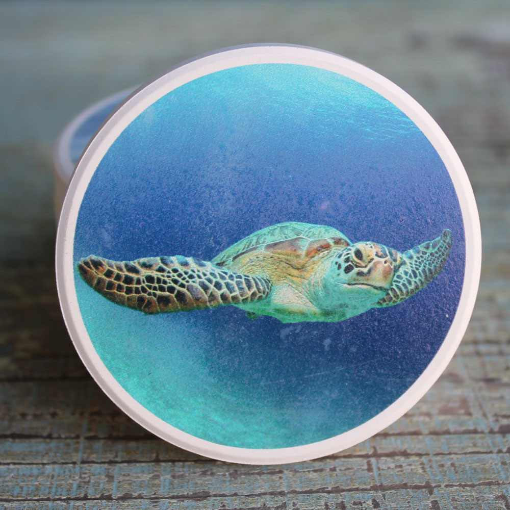 Together by the Sea Absorbent Beverage Car Coaster Beach Cottage Cup