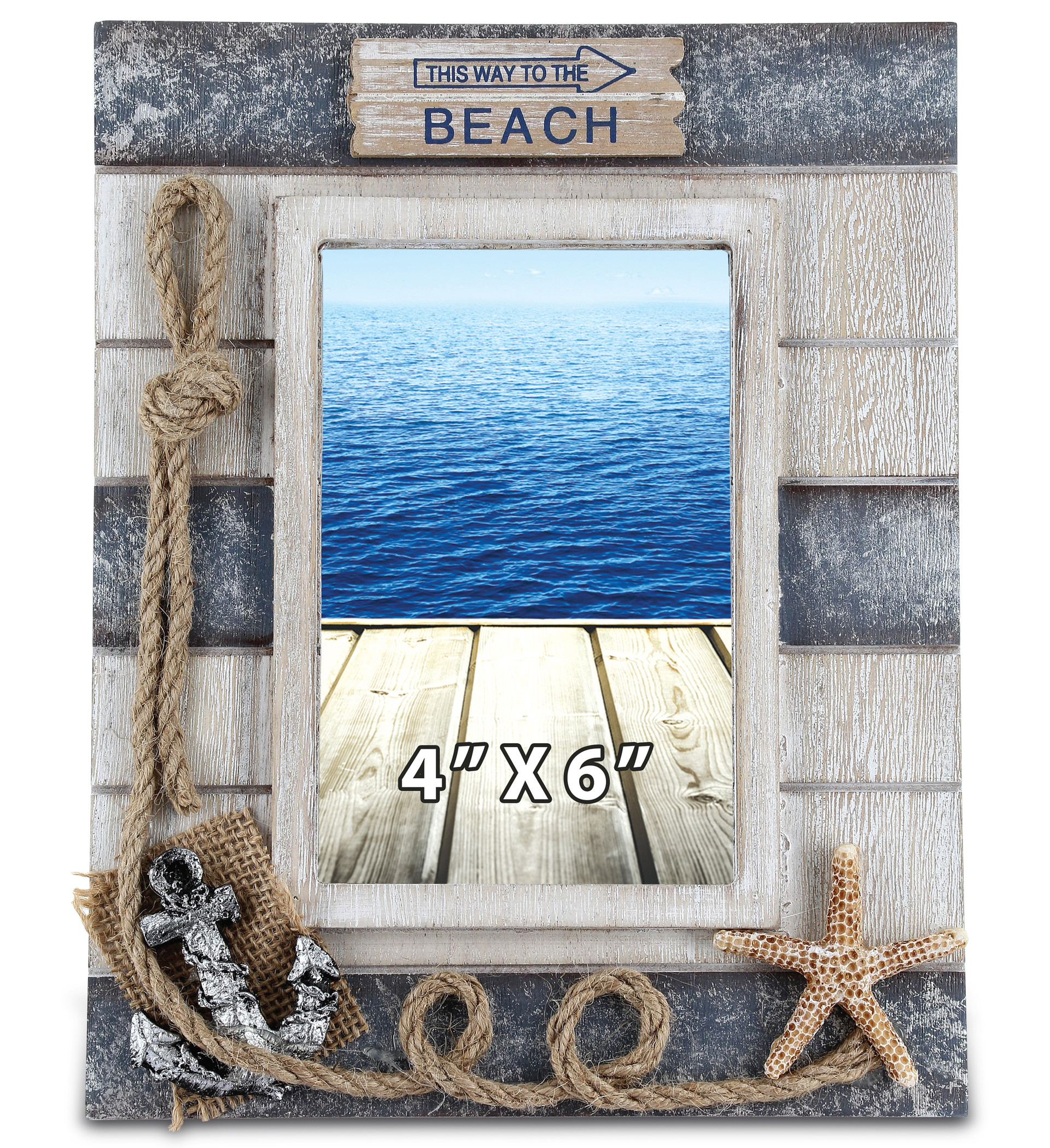 Seashell Frames - Beach & Surf Picture Frames - California Seashell Co