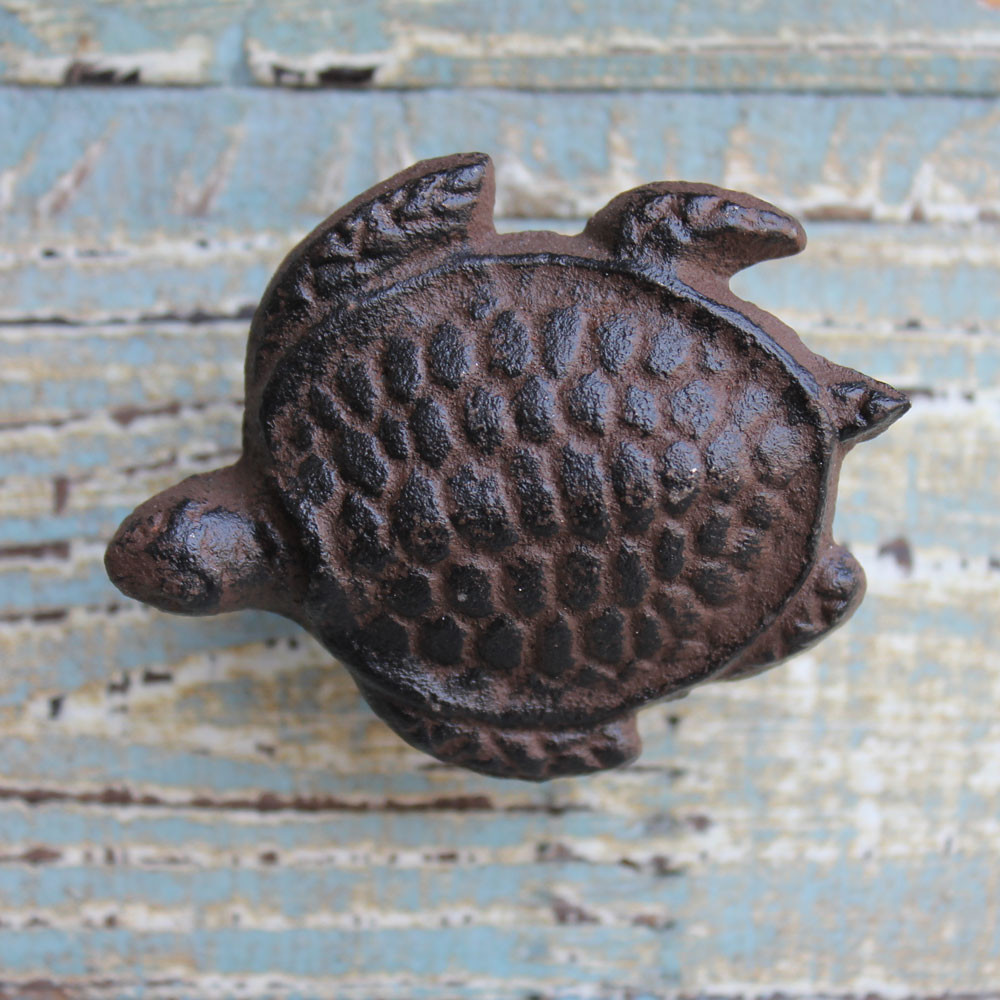 Coastal Iron Drawer Knobs Hardware Cottage Home Decor