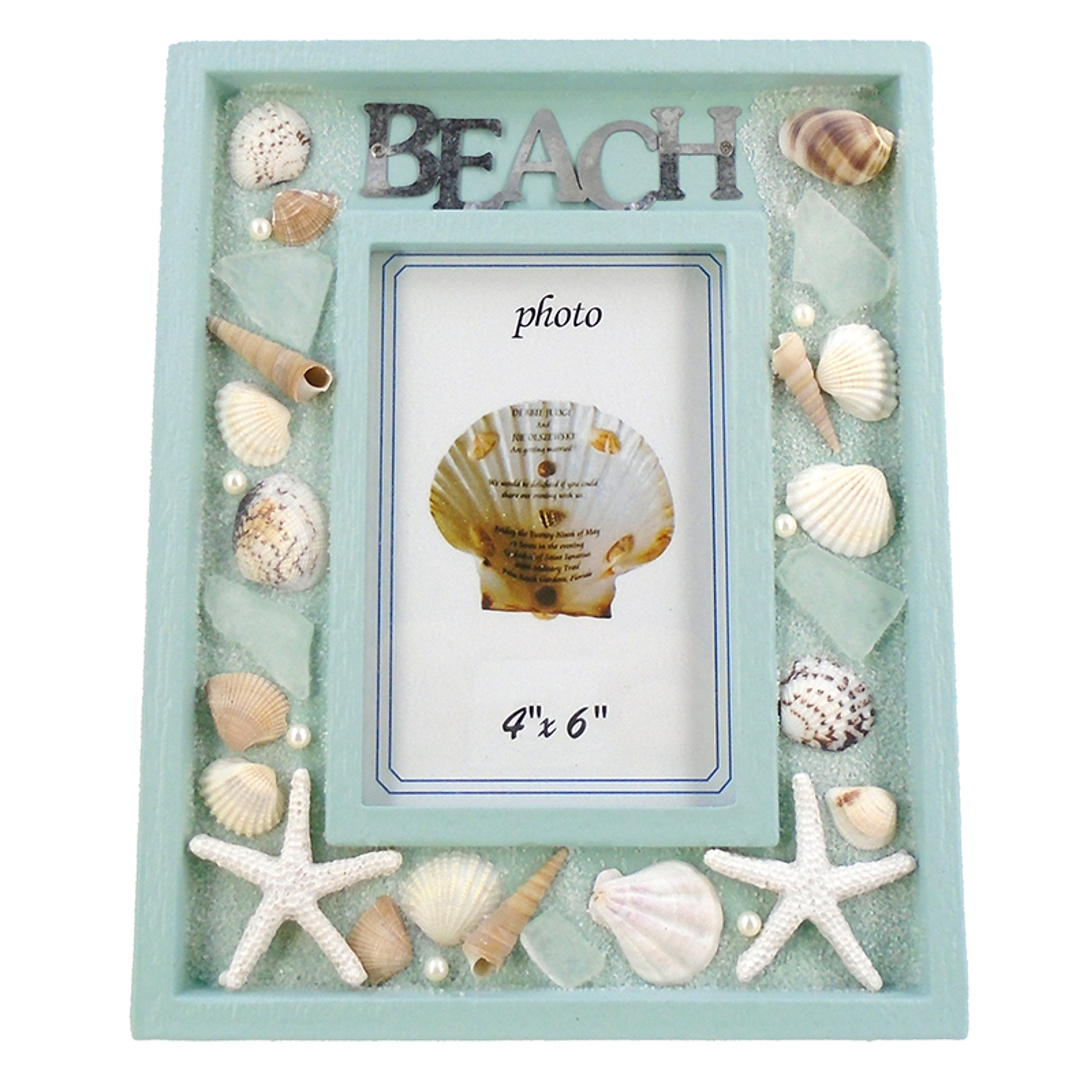 Seashell Frames - Beach & Surf Picture Frames - California Seashell Co