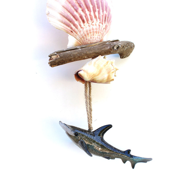 Hammerhead Shark Mini Garland Close Up
