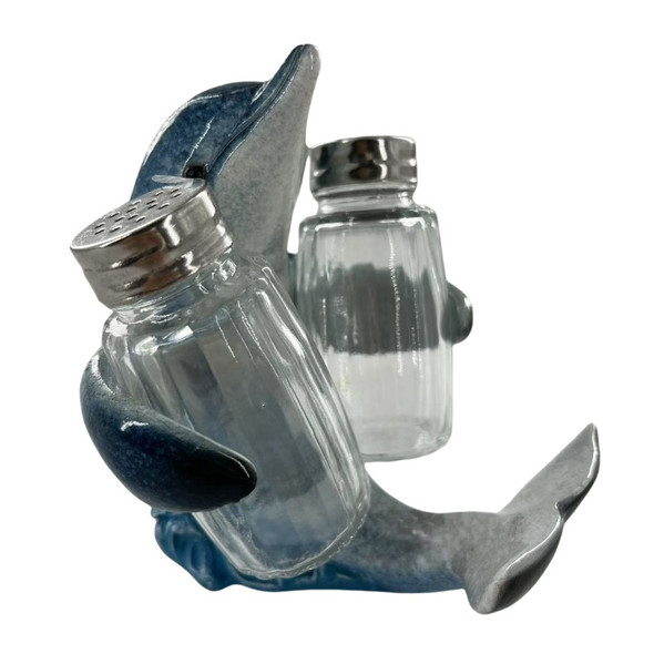 Dolphin Salt & Pepper Shaker Holder