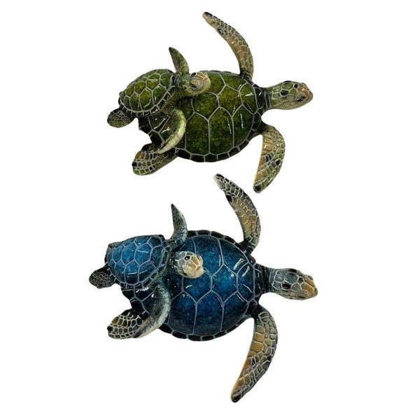 Sea Turtles with Baby