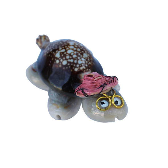 Turtles with Light Pink Hat & Glasses - 25 Pieces