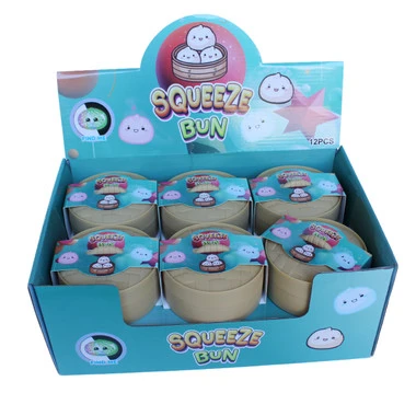 Mystery Squeeze Bun - Assorted Colors - 1 Dozen