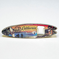 Surfboard Bottle Opener Magnet