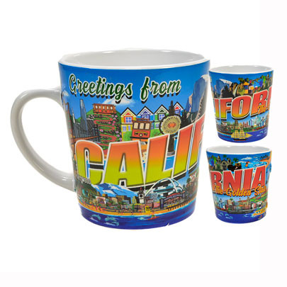 Greetings from California Mug