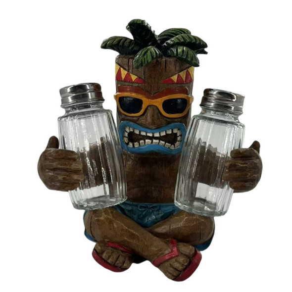 Tiki Guy Salt & Pepper Shaker