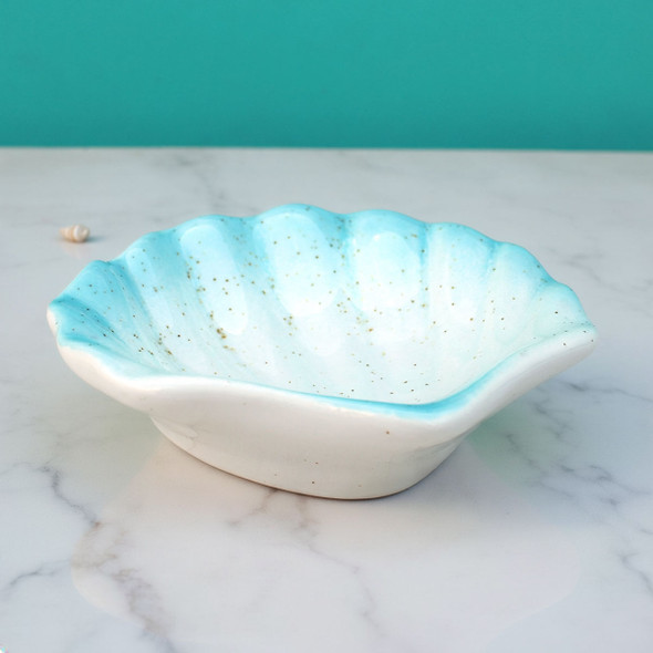 Ceramic Seashell Sauce Dipping DIsh