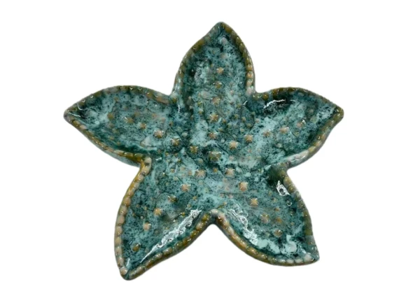 Large Blue Starfish Dish